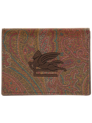 ETRO Mini Paisley Print Wallet