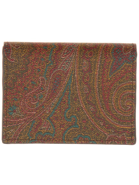 ETRO Mini Paisley Print Wallet