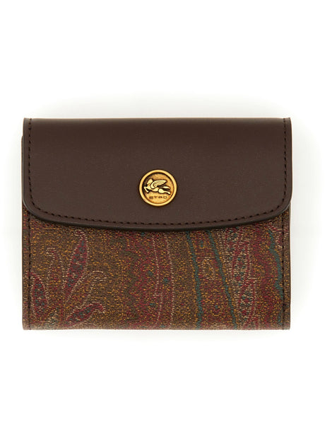 ETRO Mini Patterned Wallet