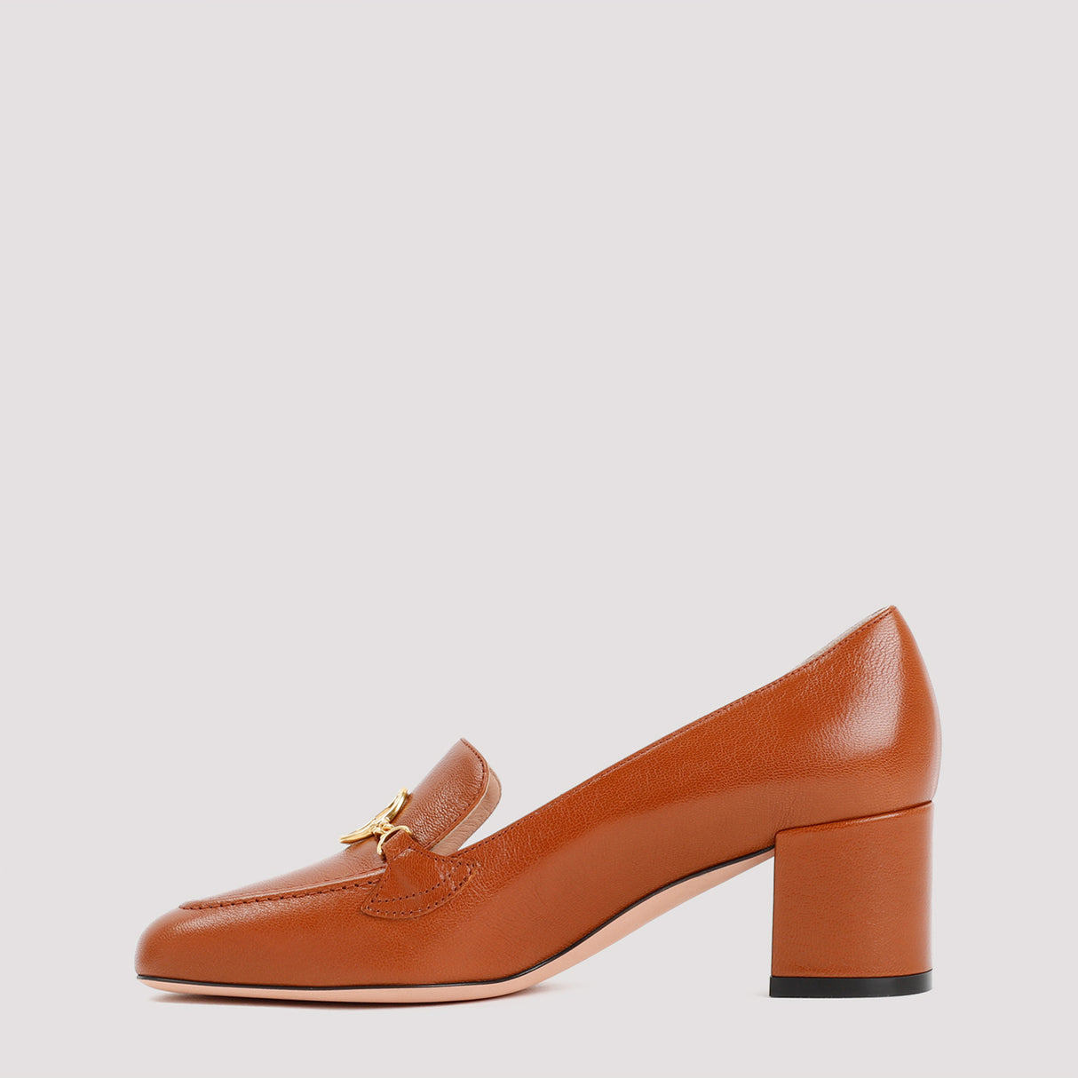 BALLY Elegant Mini Leather Pump with 5.5cm Heel