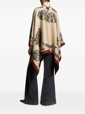 ETRO Floral Printed Cape for Women