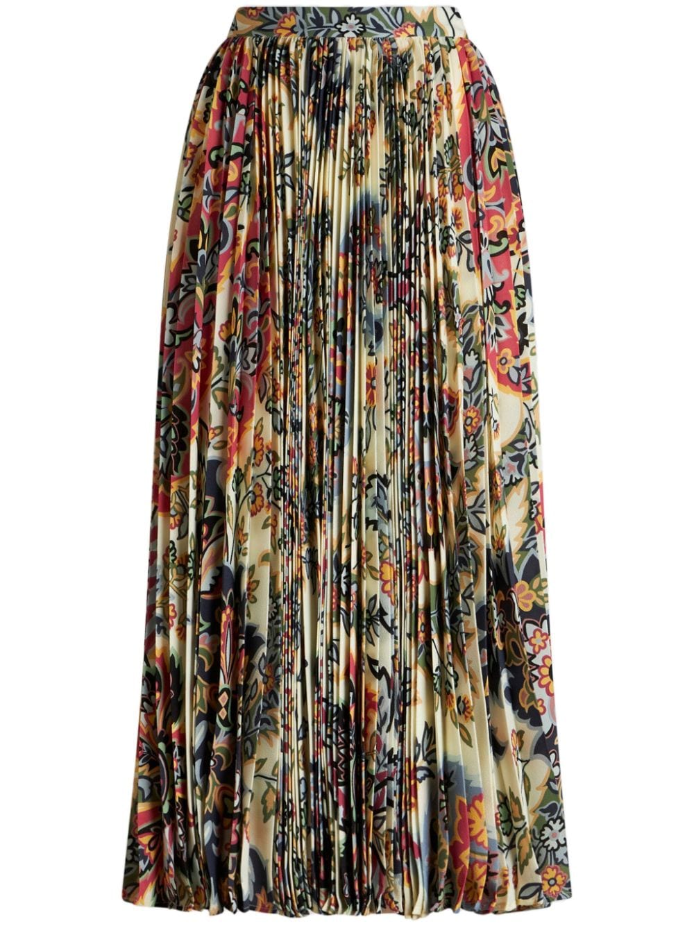 ETRO High-Waisted Printed Midi Skirt