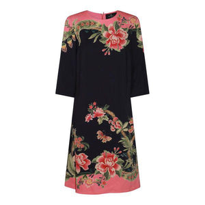 ETRO Floral Print Cady Dress