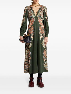 ETRO Chic Printed Midi Dress for Fall 2024