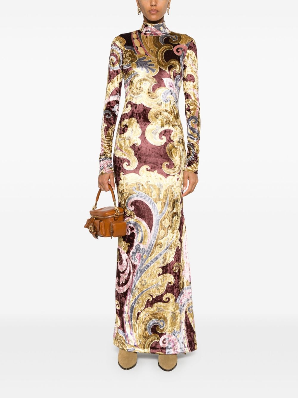 ETRO Vibrant Printed Long Dress