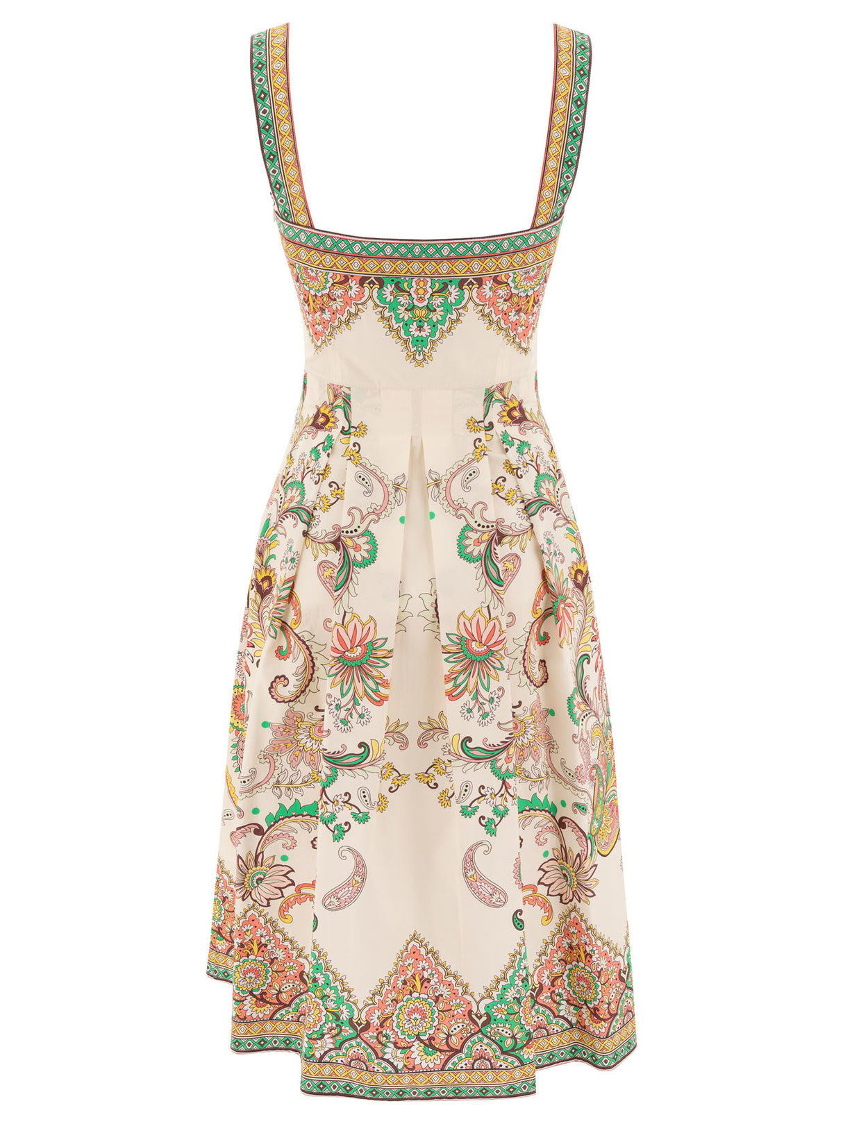 ETRO Beige Cotton Mini Dress for Women – SS25 Collection