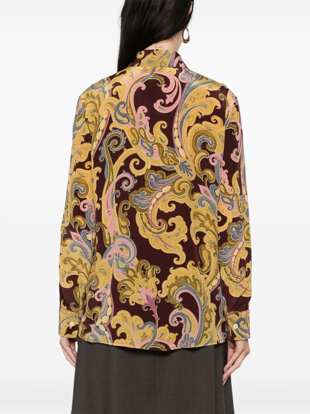 ETRO Silk Graphic Print Shirt for Women - FW24 Collection