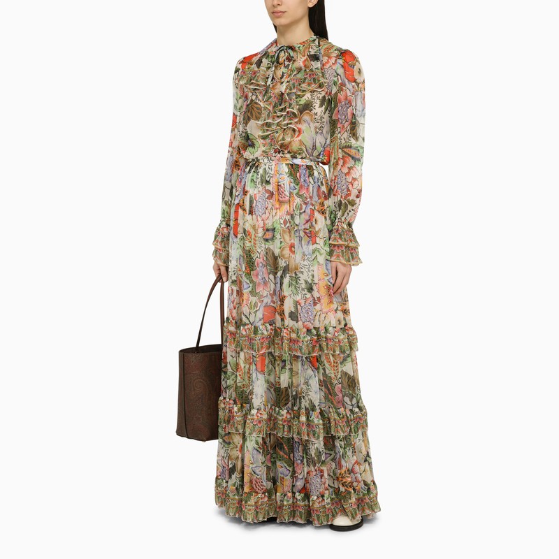 ETRO Multicoloured Silk Shirt for Women - SS24 Collection