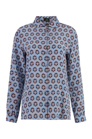 ETRO Multicolor Printed Silk Shirt for Women- SS24