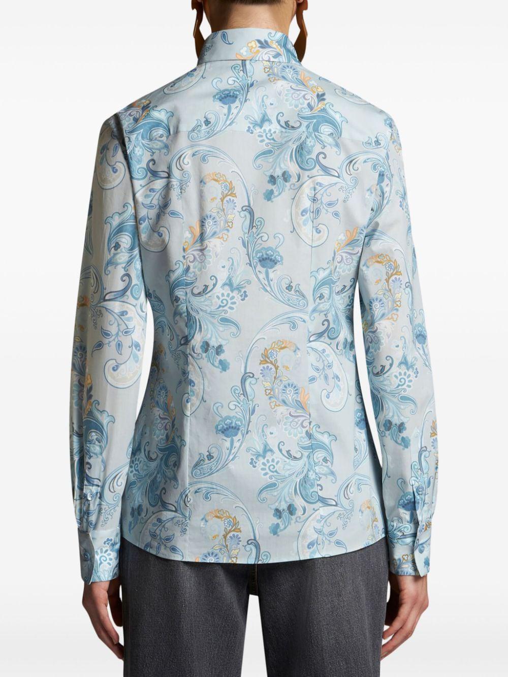 ETRO Elegant Tailored Button-Up Shirt