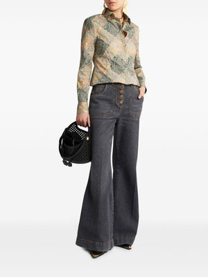 ETRO Printed Cotton Shirt for Women - Fall 2024 Collection