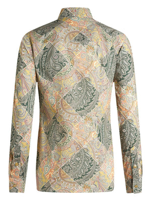 ETRO Printed Cotton Shirt for Women - Fall 2024 Collection