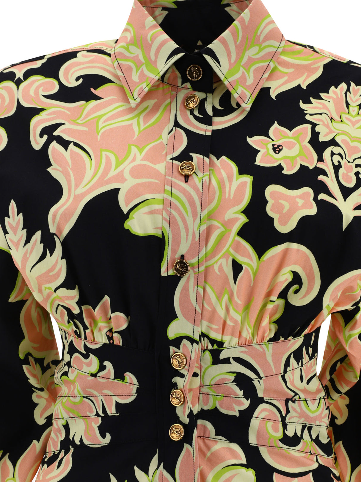 ETRO Stylish Printed Shirt for Women in Black - SS24