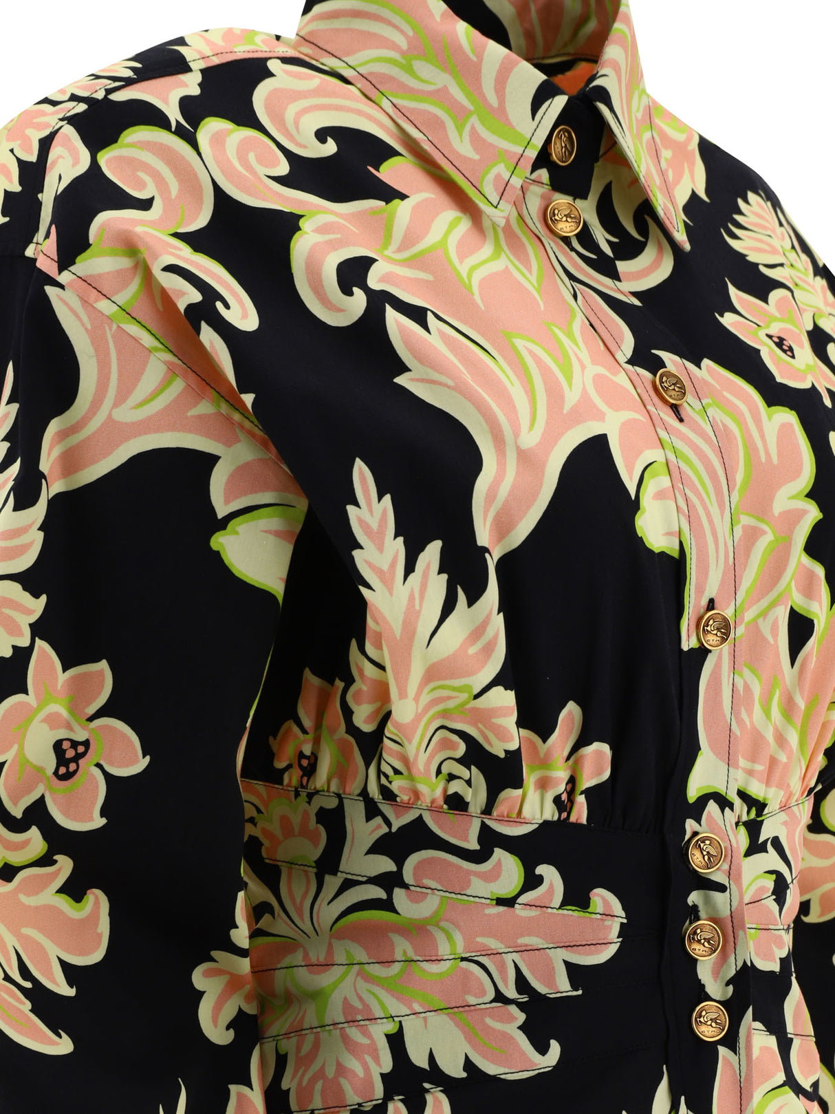 Stylish Black Printed Shirt - SS24