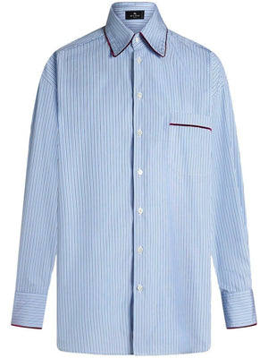 ETRO Striped Poplin Shirt for Women - FW24 Collection