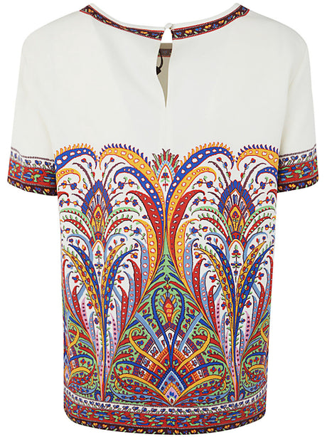 ETRO Chic Printed T-Shirt for Women - SS24 Collection