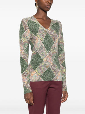 ETRO Women's Luxe Knit T-Shirt