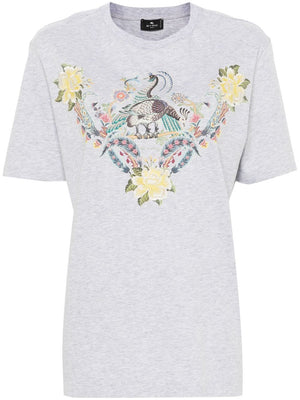 ETRO Stylish Women's Embroidered T-Shirt - FW24 Collection