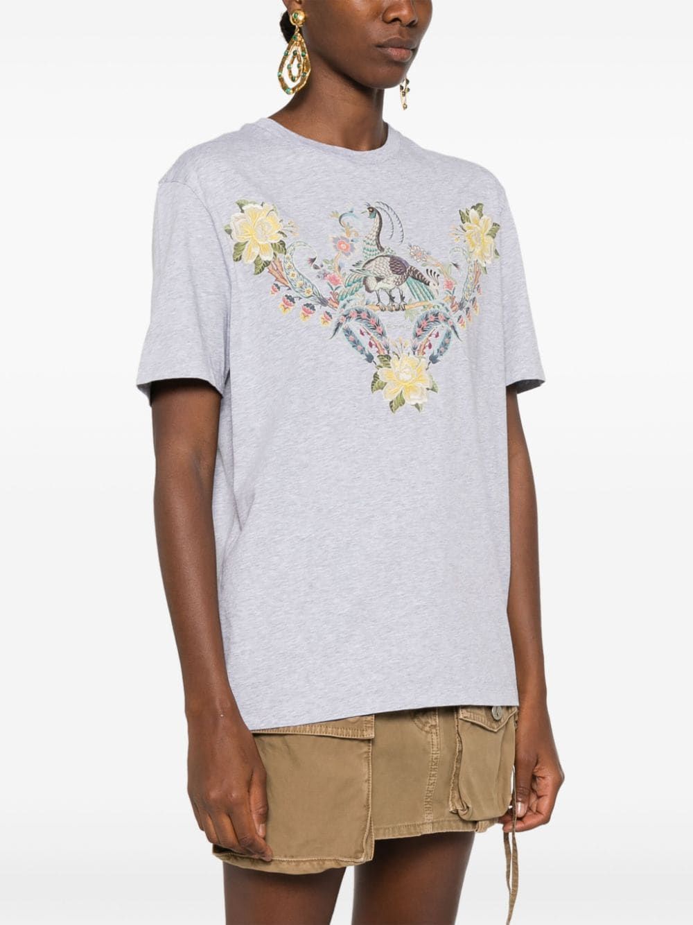 ETRO Stylish Women's Embroidered T-Shirt - FW24 Collection