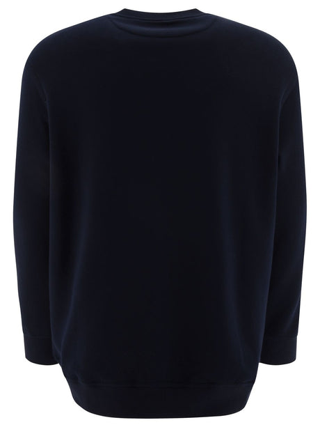 ETRO Embroidered Logo Cotton-Blend Sweatshirt