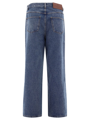 ETRO High-Rise Wide-Leg Cropped Jeans