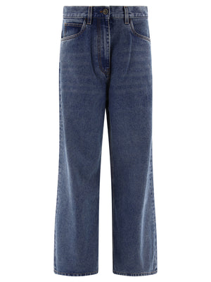 ETRO High-Rise Wide-Leg Cropped Jeans