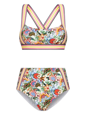 Multicolor Floral Bikini for Women - SS24 Collection