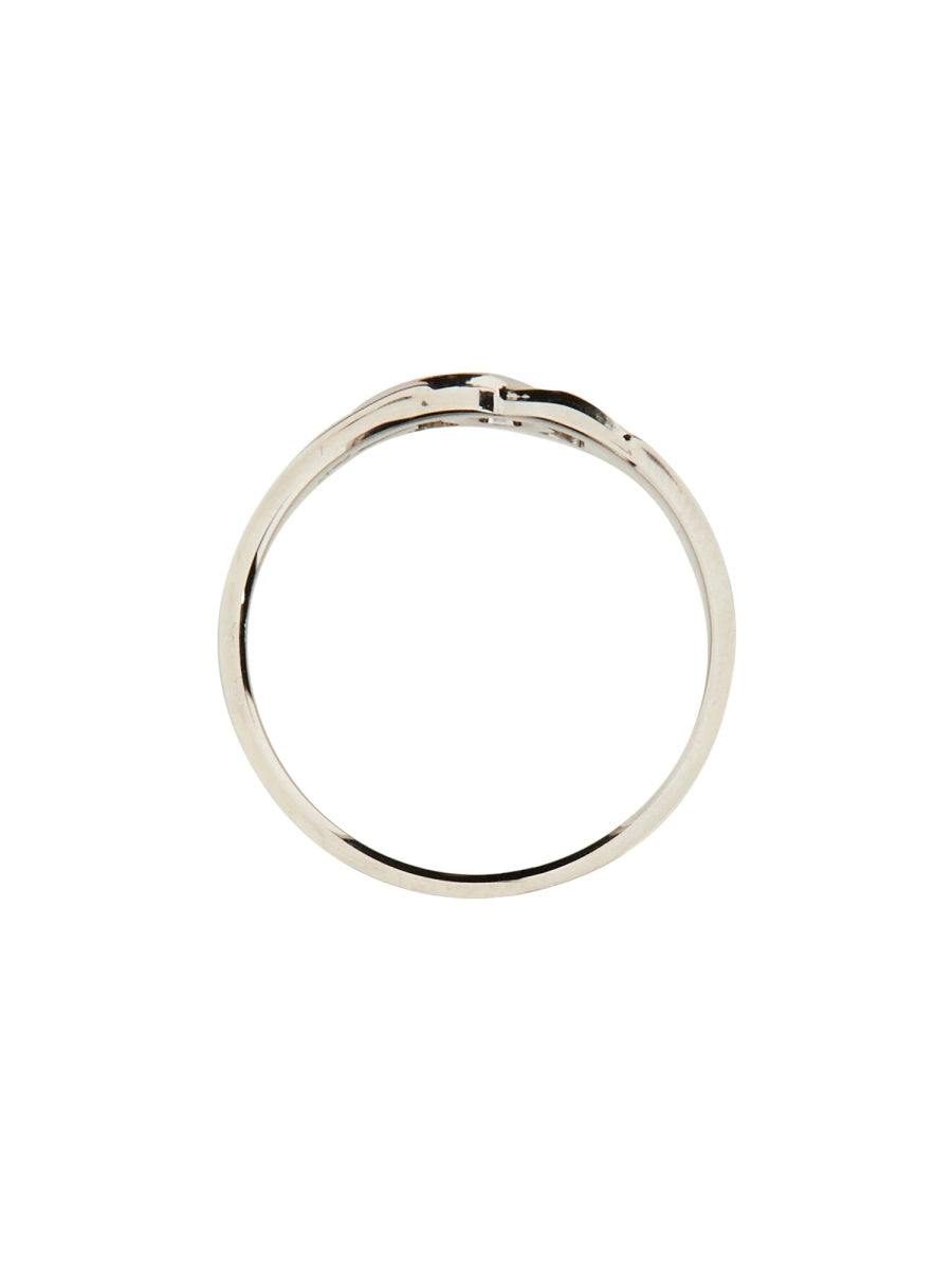 DOLCE & GABBANA Cut-Out Logo Ring for Men