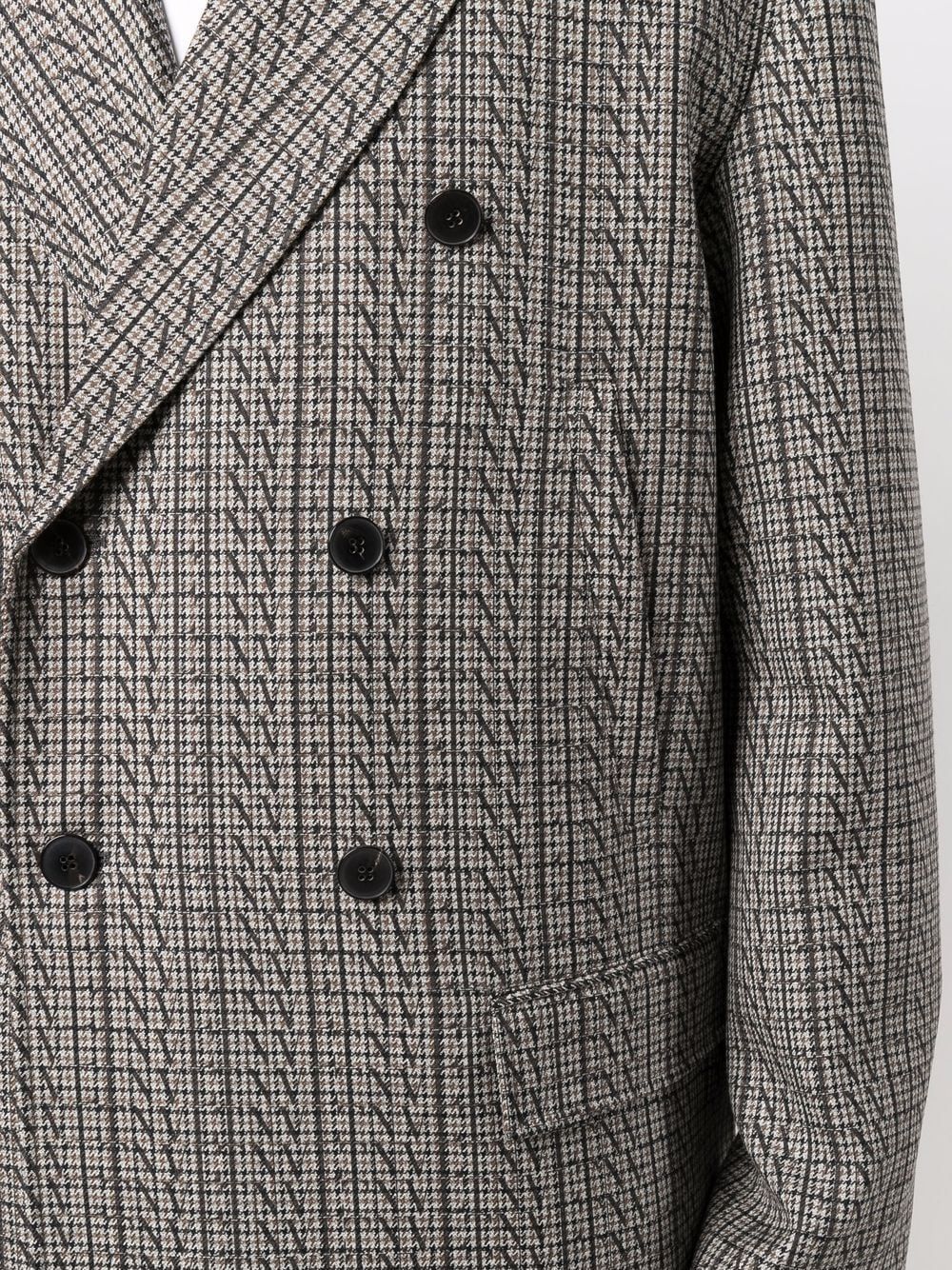 GRIGIO/NERO VLTN TIMES Jacket for Men - FW21 Collection