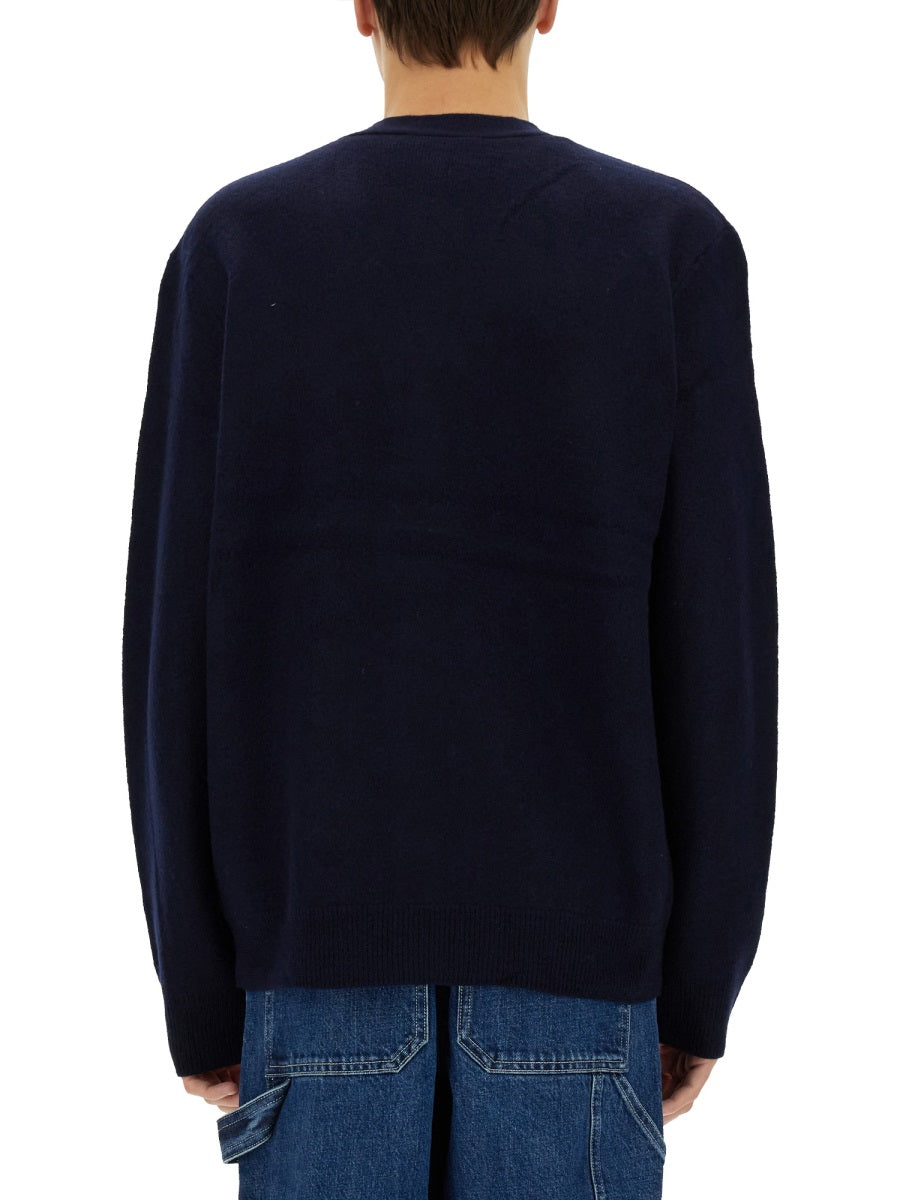 A.P.C. Men's Regular Fit Wool Cardigan