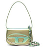 DIESEL Iridescent Foldover Top Shoulder Handbag