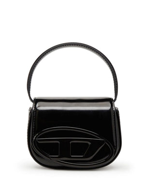 DIESEL Chic Mini-XS Black Leather Shoulder Bag