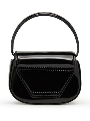 DIESEL Chic Mini-XS Black Leather Shoulder Bag