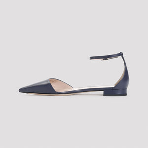 GIORGIO ARMANI Elegant Blue Ballerina Flats