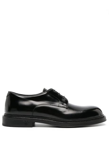 EMPORIO ARMANI Sophisticated Derby Dress Shoes for Men