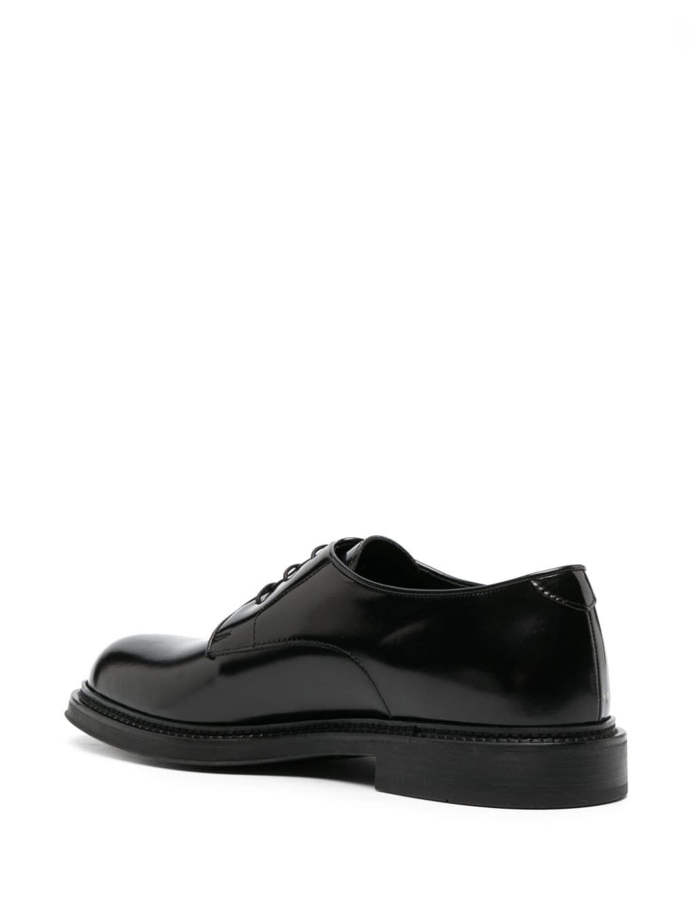 EMPORIO ARMANI Sophisticated Derby Dress Shoes for Men