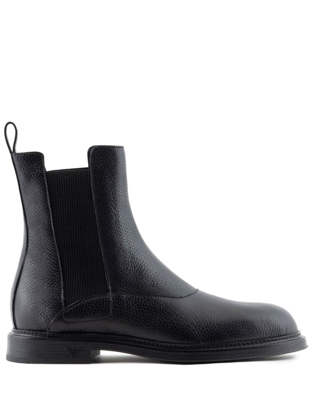 EMPORIO ARMANI Sophisticated Leather Boots for Men