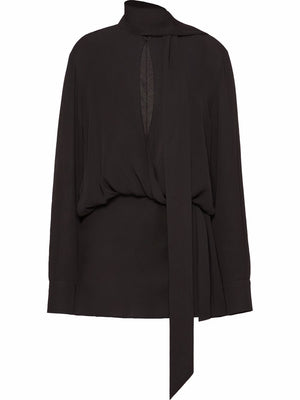 VALENTINO Elegant and Effortless Silk Shirt Dress for Women - SS22 Collection