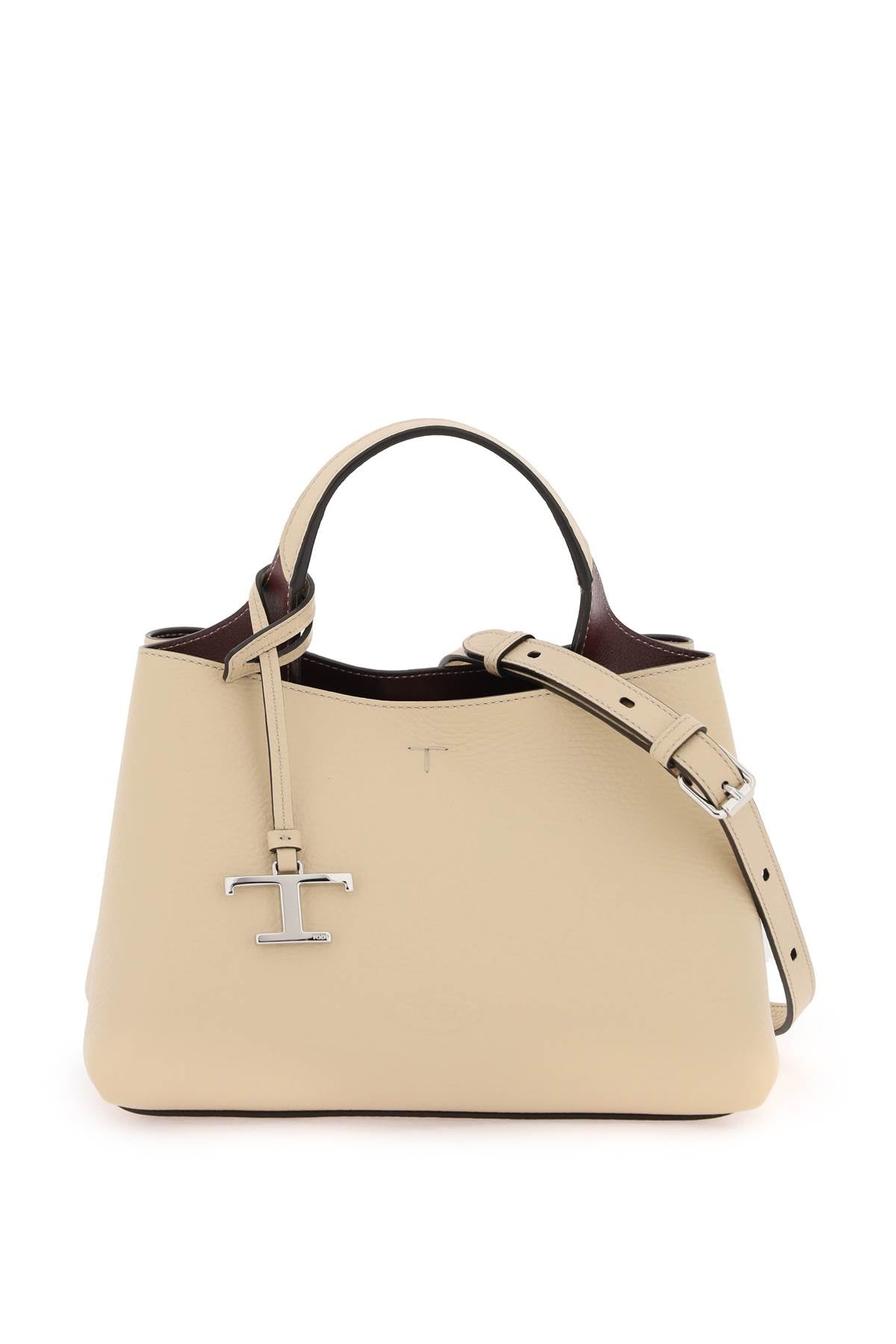 TOD'S Timeless Leather Handbag in Crisp White - Perfect for the SS24 Season