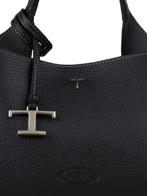 TOD'S T TIMELESS MICRO LEATHER HANDBAG