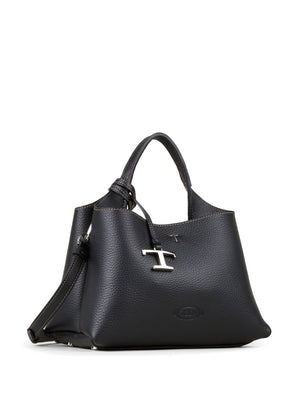 TOD'S Classic Black Tote Bag for Fashion-forward Women - 24SS Collection