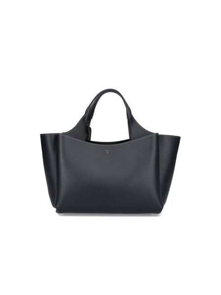 Stylish Black Leather Mini Handbag for Women