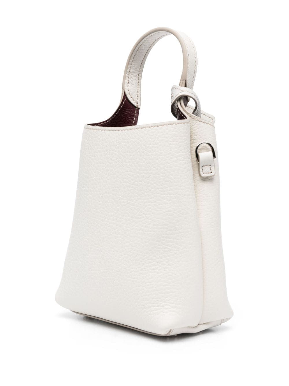 Pebbled Taupe Tote Handbag for Women