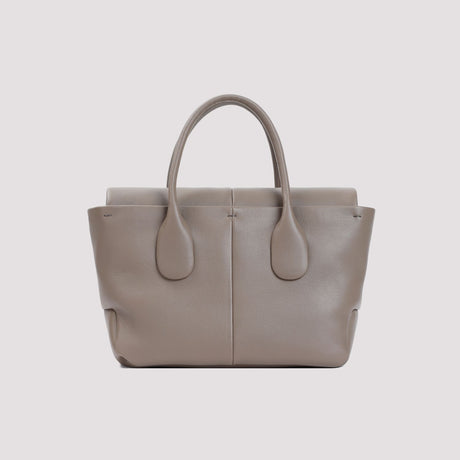 TOD'S Luxury Gray Leather Handbag for the Fashion-Forward Woman