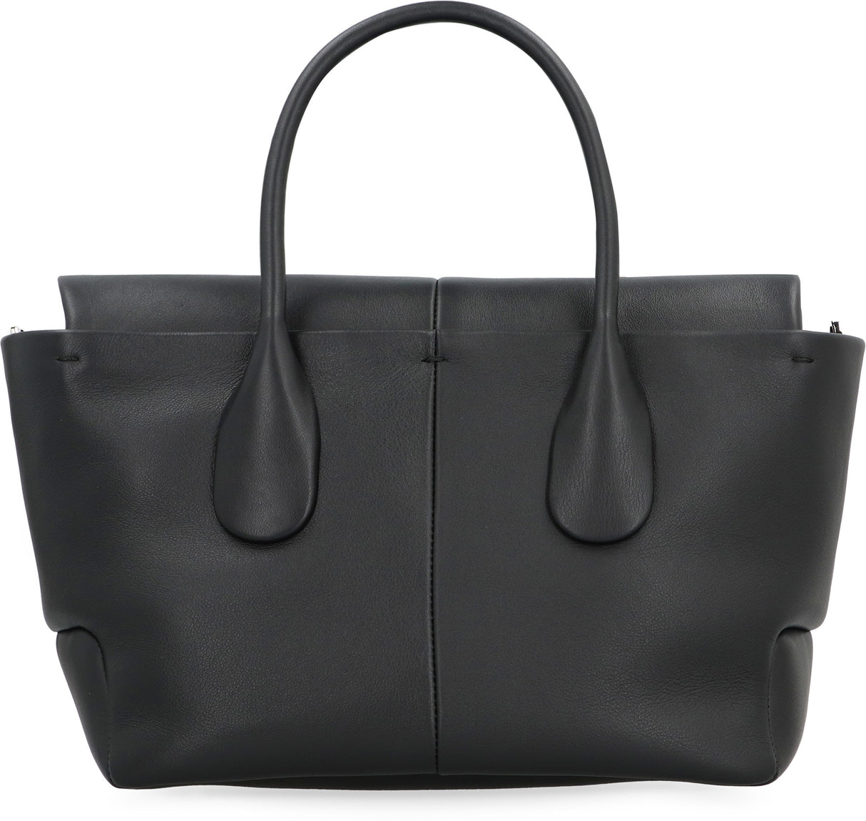 TOD'S New Arrival: Elegant Black Leather Reversible Handbag for Women