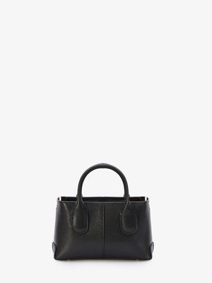 Stylish Black Leather Mini Handbag for Women
