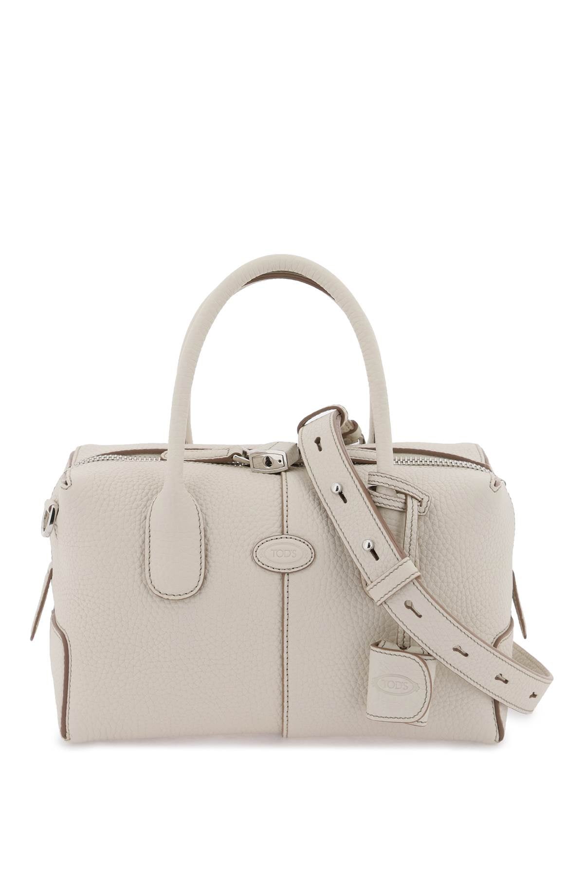 TOD'S Grained Leather Bowling Handbag for Women - Spring/Summer 2024