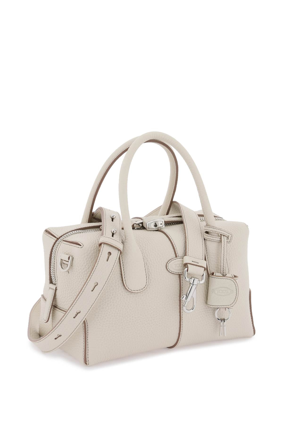 Grained Leather Bowling Handbag - Spring/Summer 2024