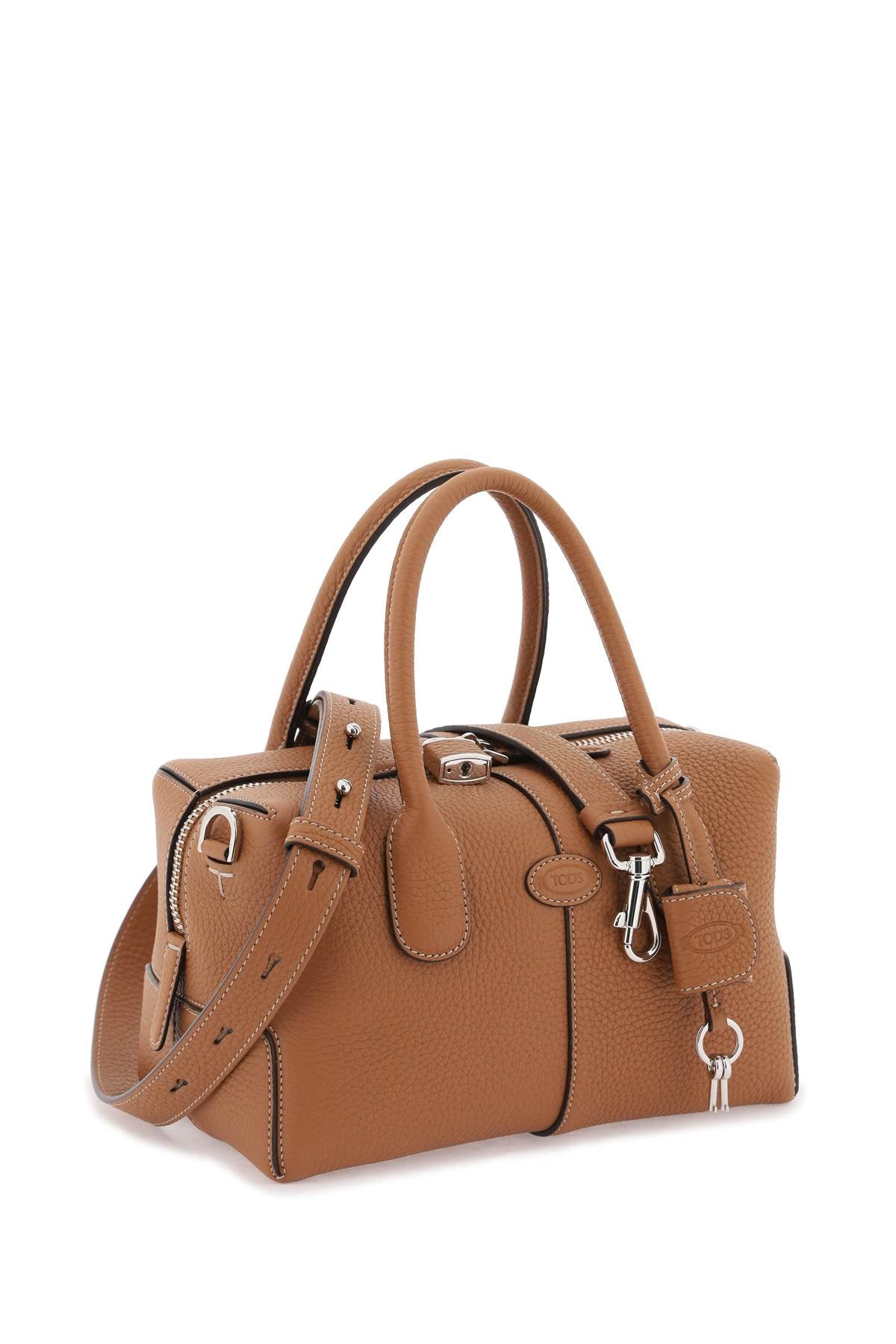 Grained Leather Bowling Handbag - Spring/Summer 2024