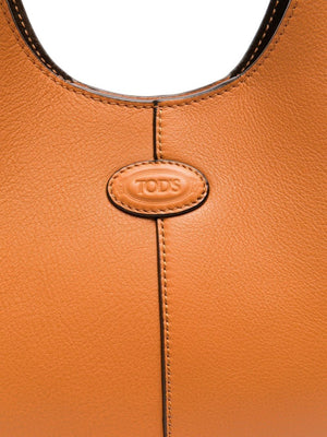 TOD'S Chic Logo Patch Mini Tote Handbag